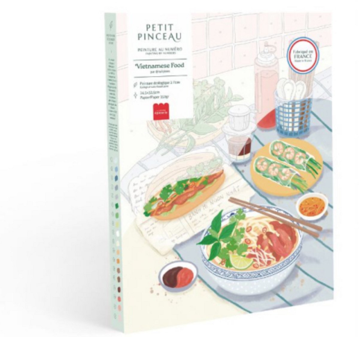 Le Petite Epicerie Painting by Number Kit 